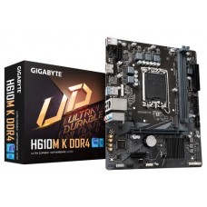 Gigabyte H610M K DDR4 1.0 placa base Intel H610 Express LGA 1700 micro ATX (Espera 4 dias)